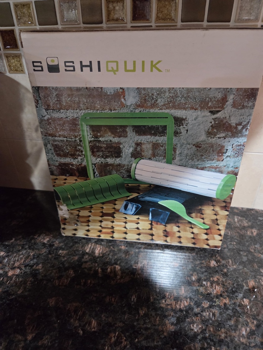 SushiQuik Sushi Roller Set in Lime Green